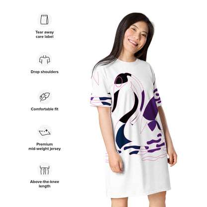 Comfortable Graphic Dress