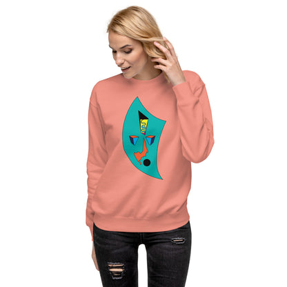 Abstract Modern Art Sweatshirt, Comfortable Fashionable Sweater,  Graphic Print sweater   Contemporary Art Sweatshirt, Bold and Fashionable Sweater