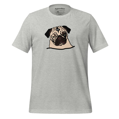 Unisex Pug Design Tee