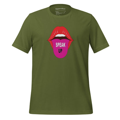 Stay stylish, Speak Up Tee, Fashionable Motivational Apparel, Inspirational Clothing, Art Print T-Shirt, Unisex t-shirt