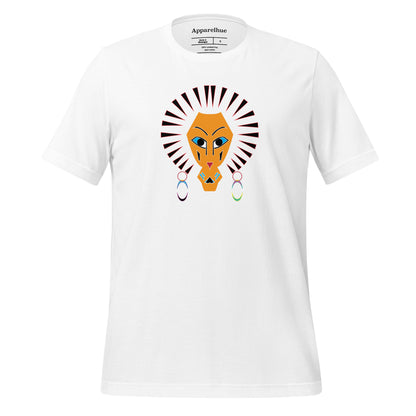 Unique Abstract Lion Graphic Tee – Fierce & Stylish | Apparelhue, Unisex T-Shirt, Abstract Lion Print T-Shirt