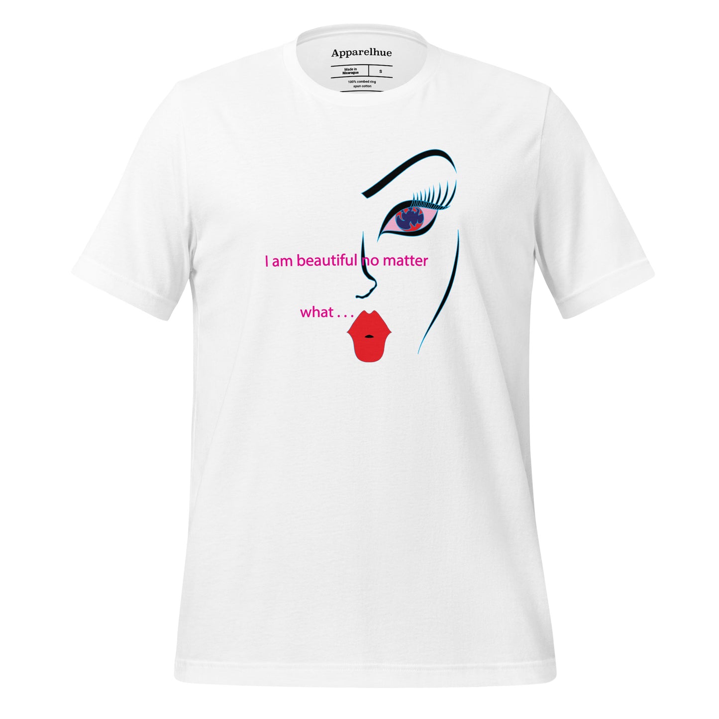 I am Beautiful - Empowering Graphic Tee for Confidence | Apparelhue